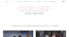 Desktop Screenshot of heatherllindsey.com